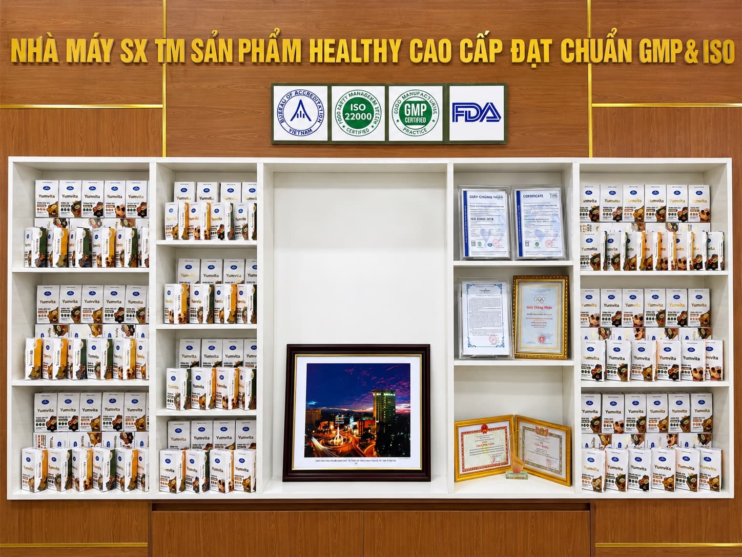 Chứng nhận GMP, ISO 22000, FDA tại nhà máy Hala Farm